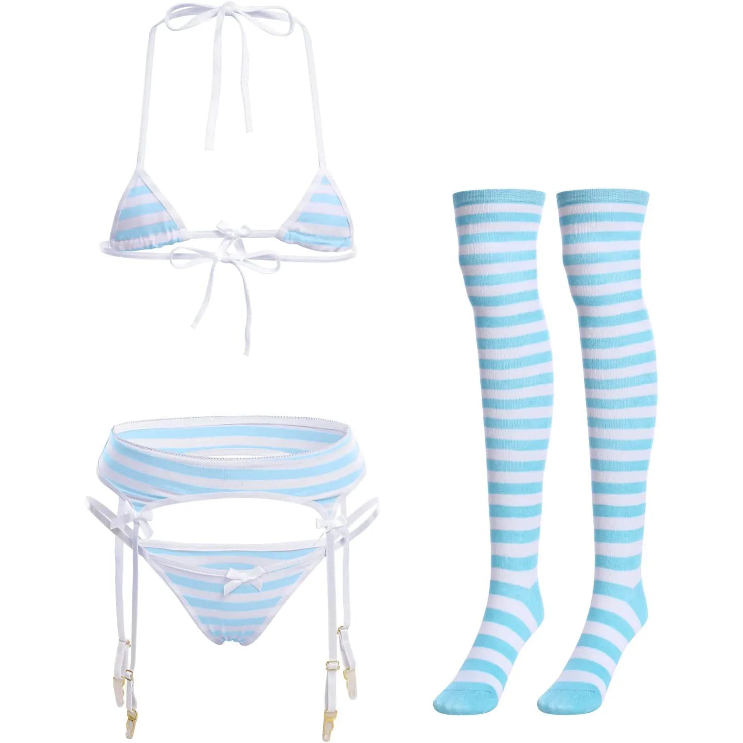 Blue Micro w/ Garter