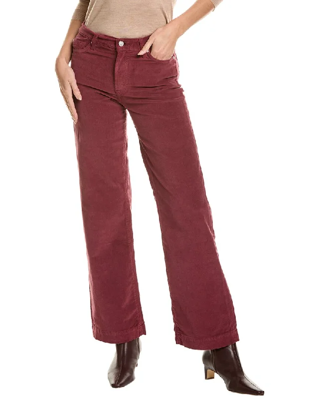 7 For All Mankind Alexa Oxblood Red Trouser Jean