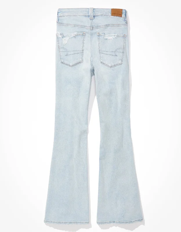 AE Ne(x)t Level Super High-Waisted Flare Jean