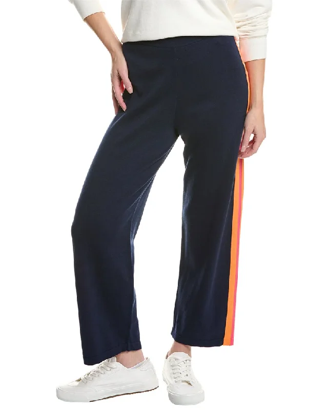 Striped women trousers with a nautical or modern patternEdinburgh Knitwear Downtown Stripe Pant