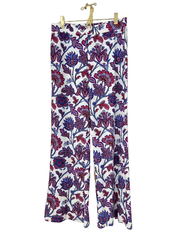 Bootcut women trousers to pair well with different shoesTrixie Pant In Floral Americana Multi