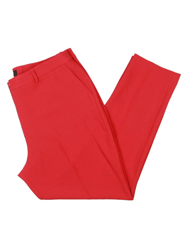 High - waisted women trousers for a flattering and retro lookWomens High Rise Straight Leg Trouser Pants