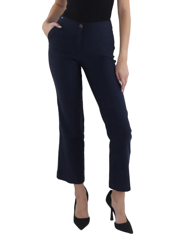 Bootcut women trousers to pair well with different shoesWomens Pockets Work Day Wear Trouser Pants