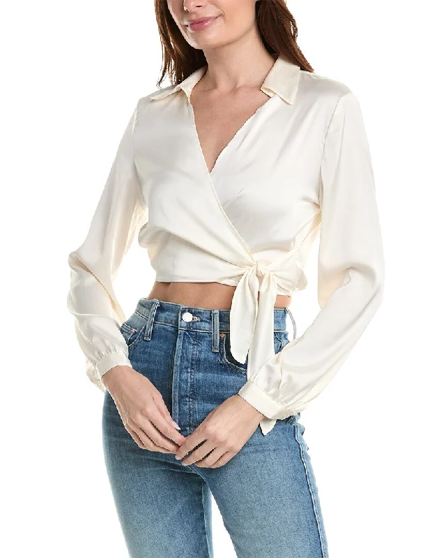 Open - Front Women Sweater for Easy LayeringBrook + Lynn Wrap Top