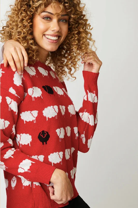 Floral Print Women Sweater for a Feminine AppealEwelia & The Gang Sweatshirt