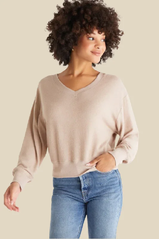 Turtleneck Women Sweater for a Classic and Elegant StyleFrancis Marled V-Neck