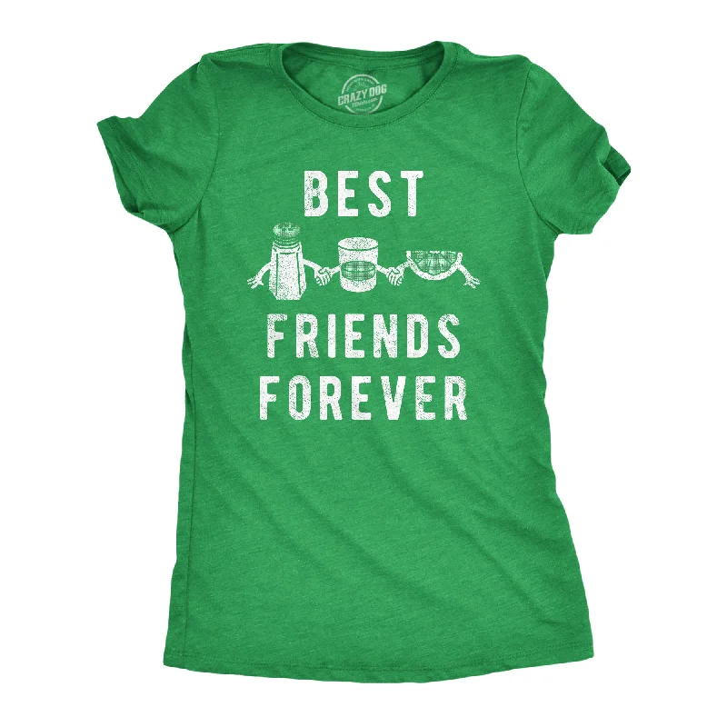 Tie - Dye Women T Shirt with a Bohemian VibeBest Friends Forever Tequila Lime Salt Women's T Shirt