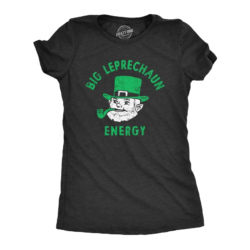 Striped Women T Shirt in a Classic PatternBig Leprechaun Energy Women's T Shirt