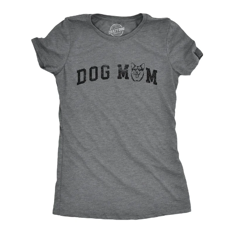 Puff Sleeve Women T Shirt for a Fashion - Forward LookDog Mom Corgi Women's T Shirt