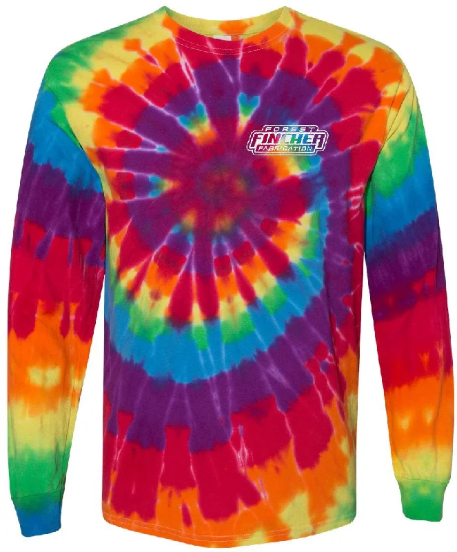 Moisture - Wicking Women T Shirt for Active LifestylesDyenomite Spiral Tie Dye Long Sleeve