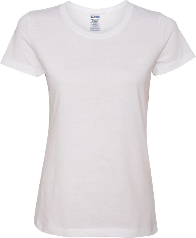 Organic Cotton Women T Shirt for Eco - Conscious WearersJerzees Dri-Power Ladies 50/50 T-Shirt