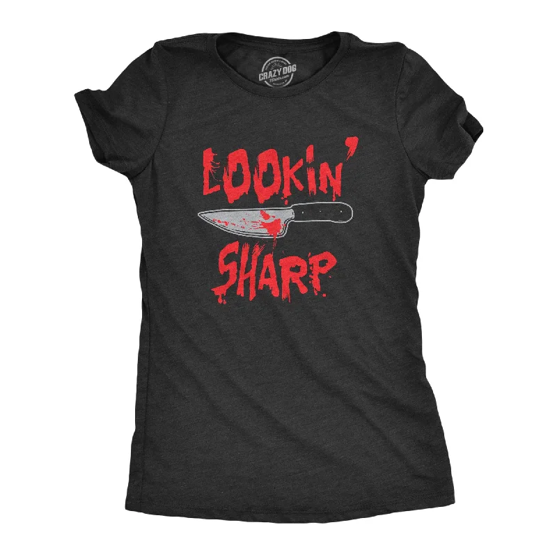 Graphic Print Women T Shirt for a Trendy StatementLookin Sharp Women's T Shirt