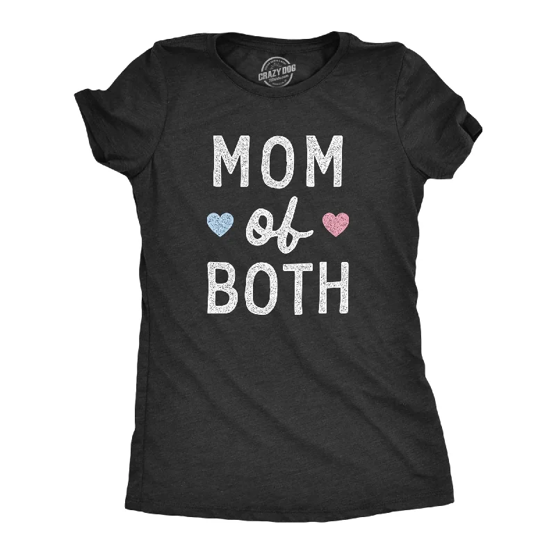 Graphic Print Women T Shirt for a Trendy StatementMom Of Both Women's T Shirt