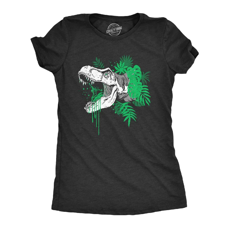 Sequined Women T Shirt for a Sparkly Night OutT Rex Roar Women's T Shirt