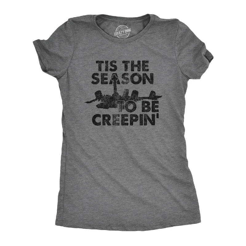 Muscle Women T Shirt for a Sporty and Casual LookTis The Season To Be Creepin Women's T Shirt