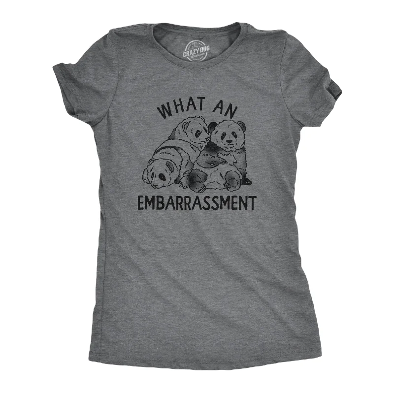 Pocketed Women T Shirt for Added FunctionalityWhat An Embarrasment Women's T Shirt