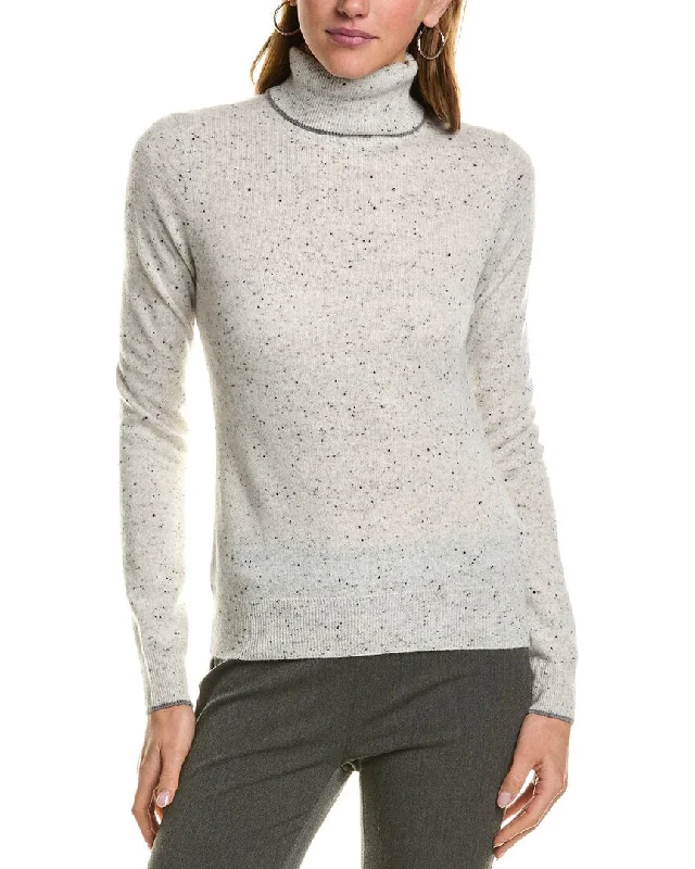 Lightweight Women Sweater for Spring and FallInCashmere Turtleneck Cashmere Sweater