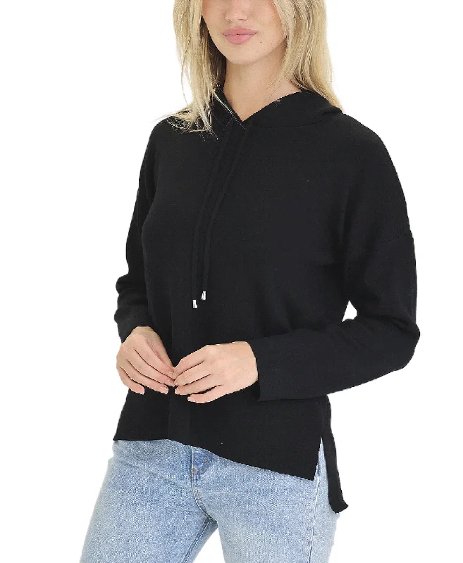 Lightweight Women Sweater for Spring and FallSolid Hoodie