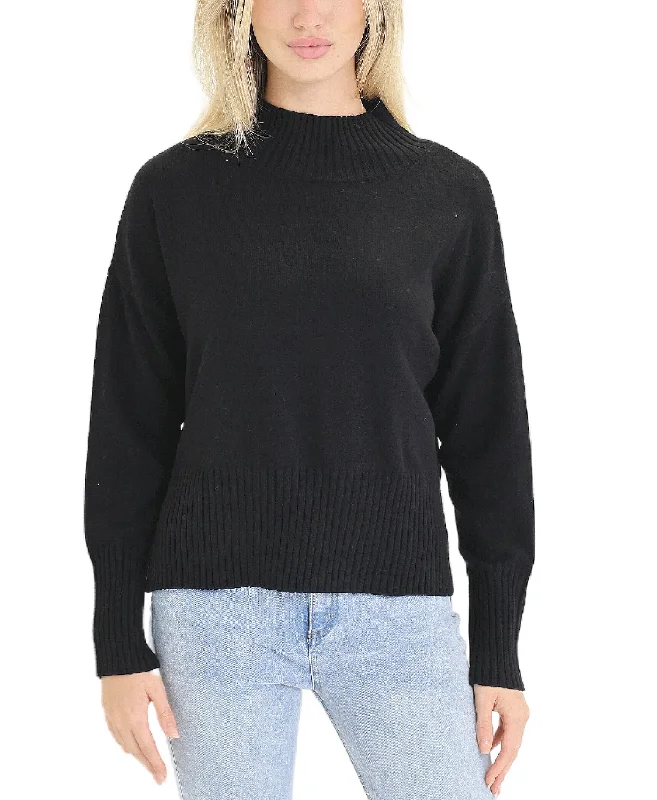 Cropped Women Sweater to Pair with High - Waisted BottomsSolid Sweater