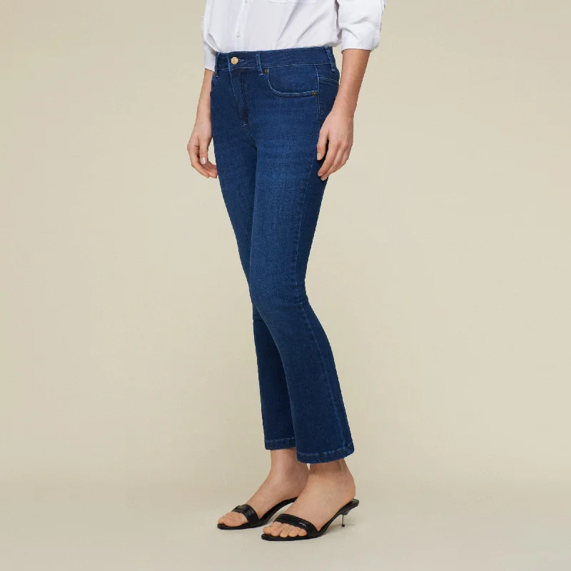 Wide - leg women jeans for a modern and relaxed vibeMarbella Marconi Mist - Mid Rise Flare