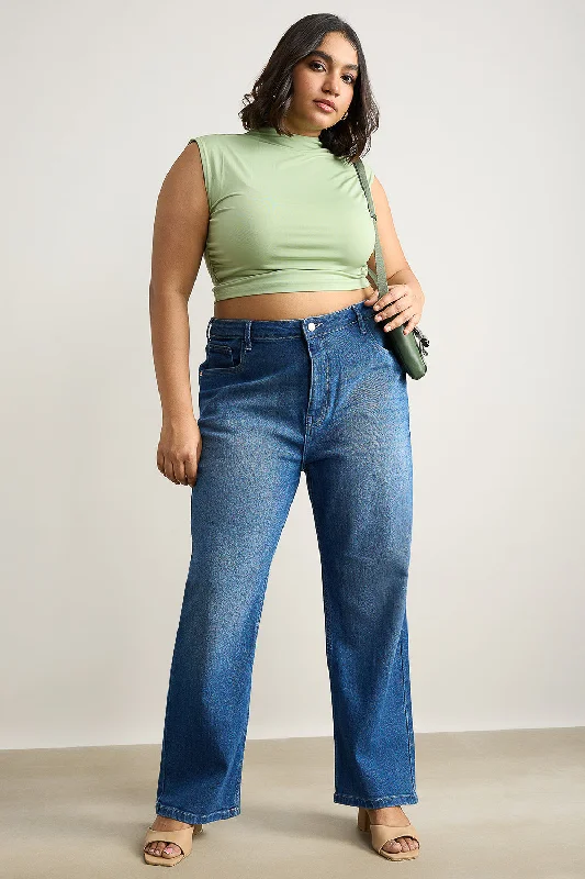 Plus - size women jeans for a comfortable and stylish fitCobalt Classic Curve Straight Jeans