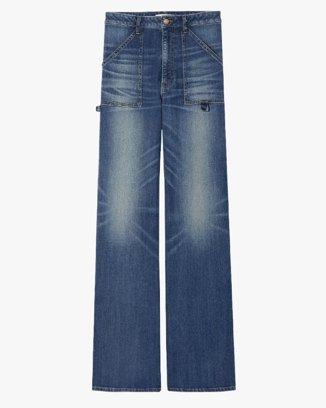 High - rise flare women jeans for a 70s - inspired lookQuentin Jean