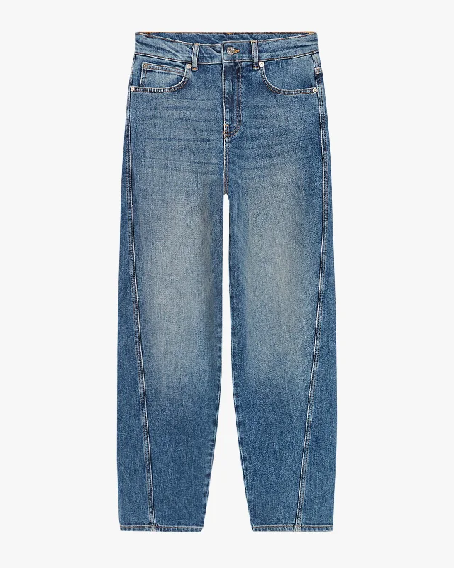 Wide - leg women jeans for a modern and relaxed vibeCaleb Jean