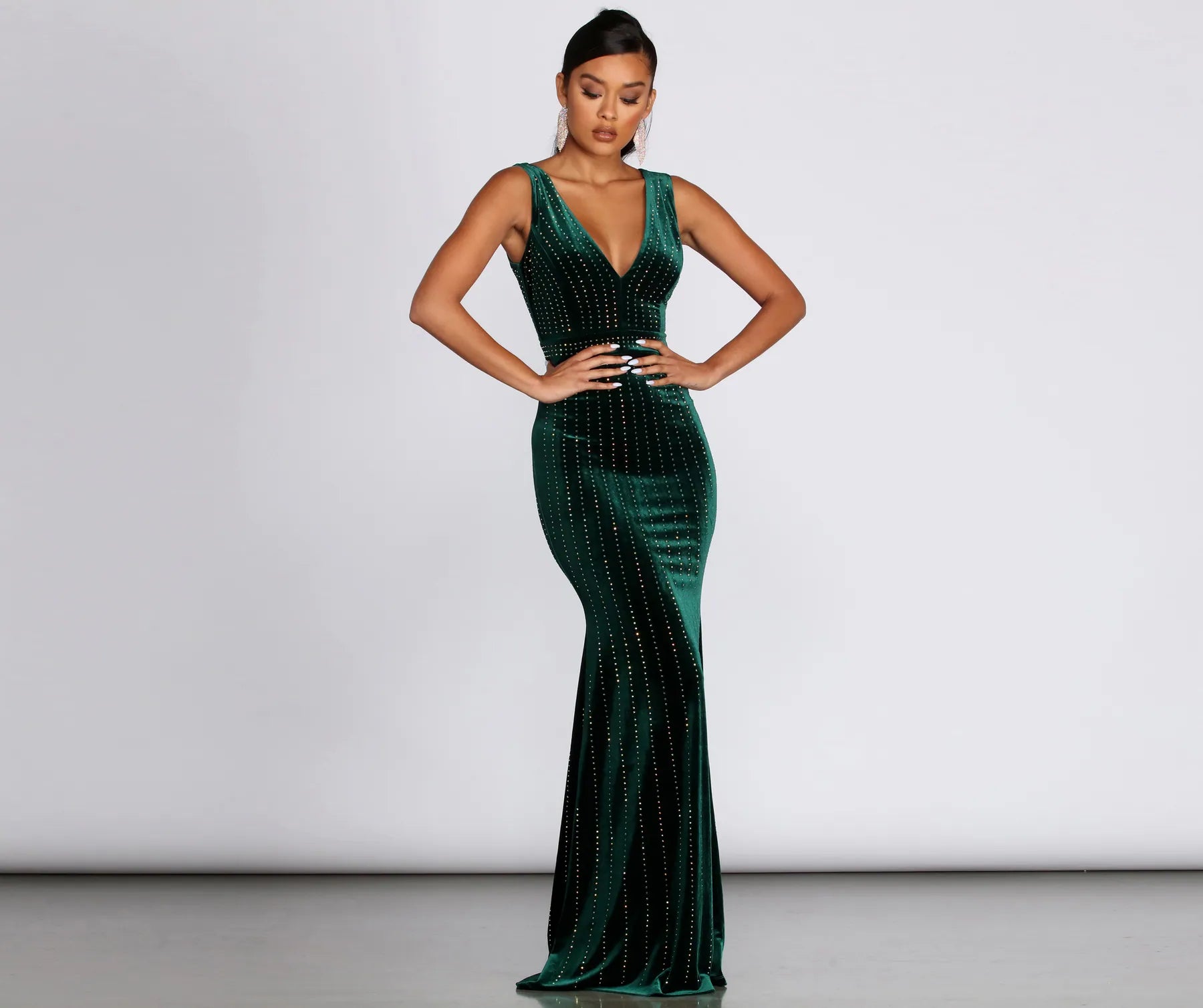 Backless Women Dress for a Sexy and Alluring Look at Evening EventsAlexis Formal Heat Stone Dress