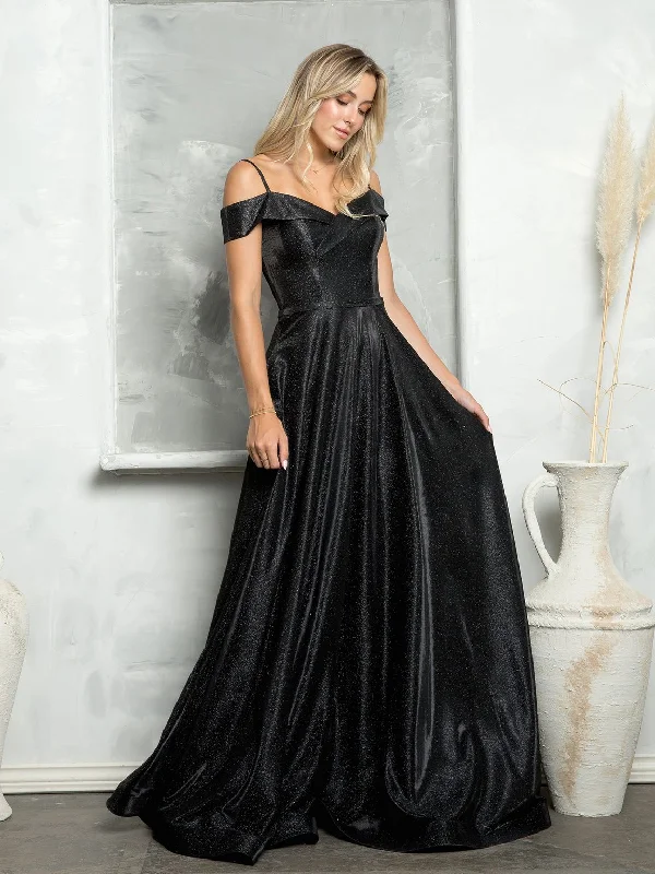 Sheath Women Dress with a Tailored Fit for a Professional LookLong Formal Off Shoulder Glitter Ball Gown