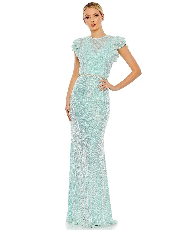 Empire Waist Women Dress to Accentuate the Bust and Conceal the WaistMac Duggal 26942 Long Formal Evening Dress