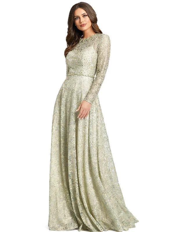 Shift Women Dress with a Simple and Classic Design for Everyday WearMac Duggal 49188 Mother of the Bride Long Dress Sale