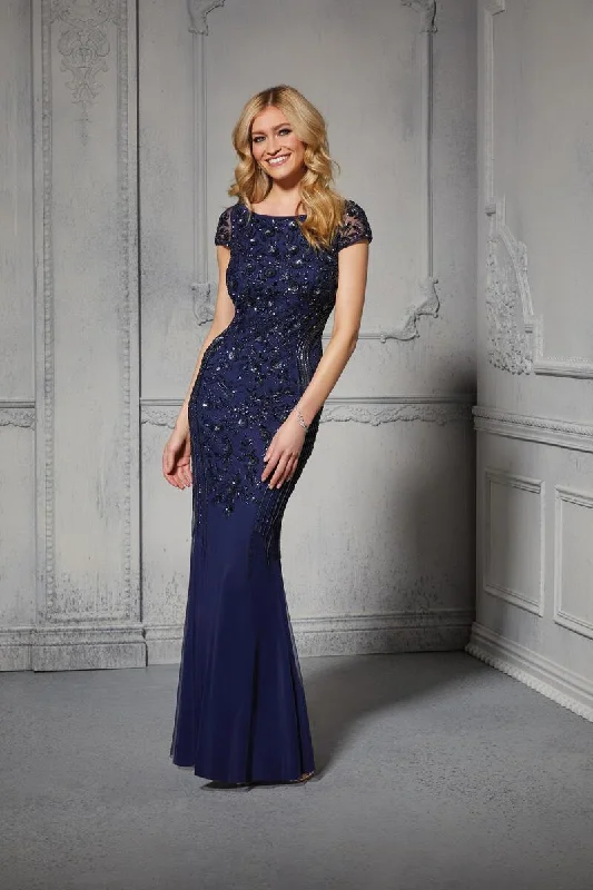 Backless Women Dress for a Sexy and Alluring Look at Evening EventsMGNY Madeline Gardner New York 72405 Long Formal Dress