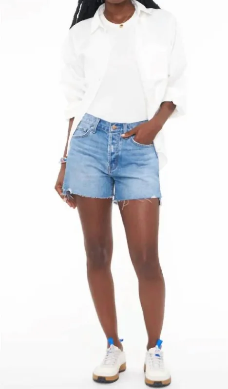 Belted Women Shorts to Enhance the WaistlineConnor Relaxed High Rise Vintage Shorts In Solstice Vintage