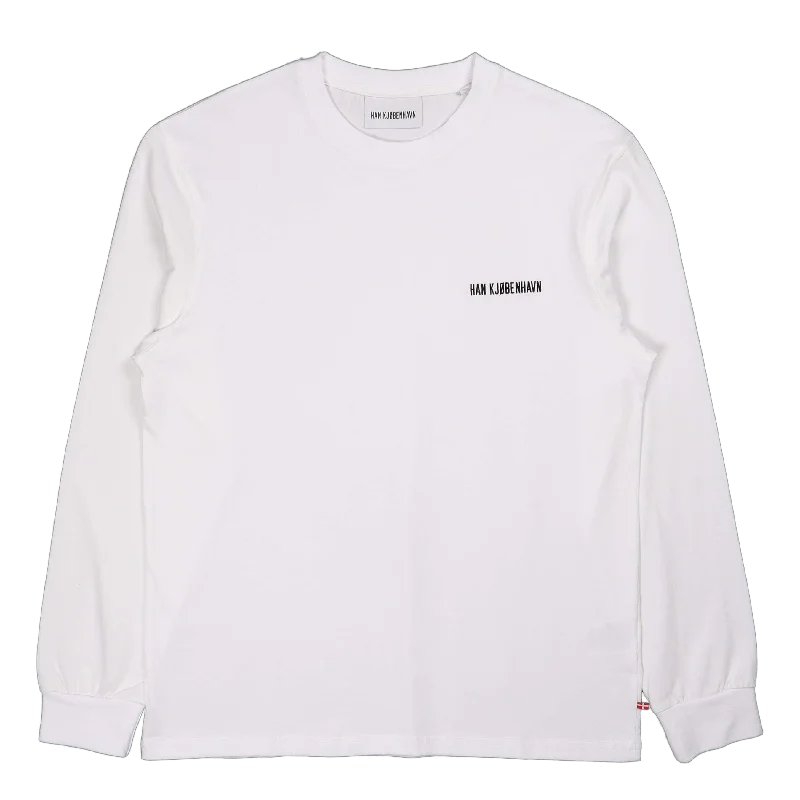 Sheer Women T Shirt for a Stylish and Alluring LookCasual Tee Long Sleeve White Logo