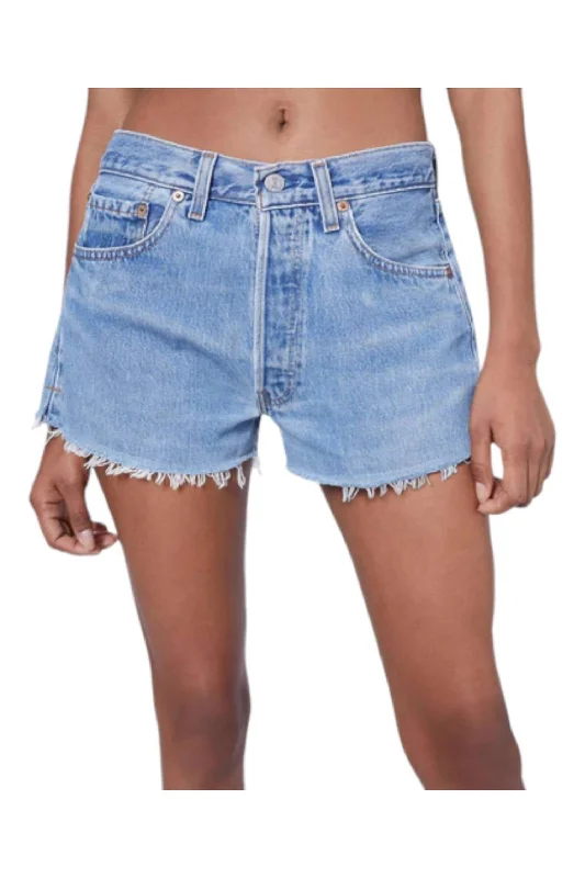 Embroidered Women Shorts with Intricate DesignsThe Short In Indigo