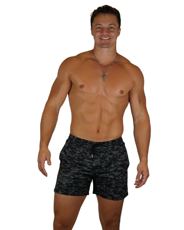 String bikini for a minimalistic and sexy beach styleBLACK-OPS MEN TRUNKS 5.5" & 7.5" STRETCH